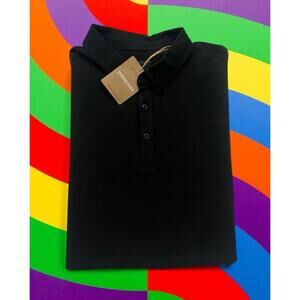 $69 Patagonia Size Small Mens Black Essential Polo Shirt 42215